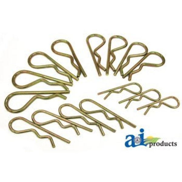 A & I Products Hair Pin Clip Assortment 11" x7" x2" A-7A1005